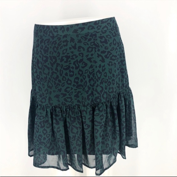Moon River Leopard-Print Mini Skirt - Picture 9 of 11